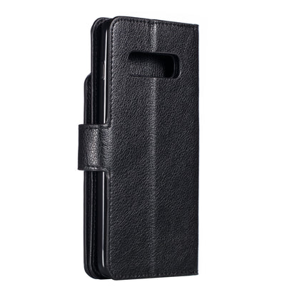 For Samsung Galaxy S10 Plus [9 Card Slots] Crazy Horse Wallet Leather Case