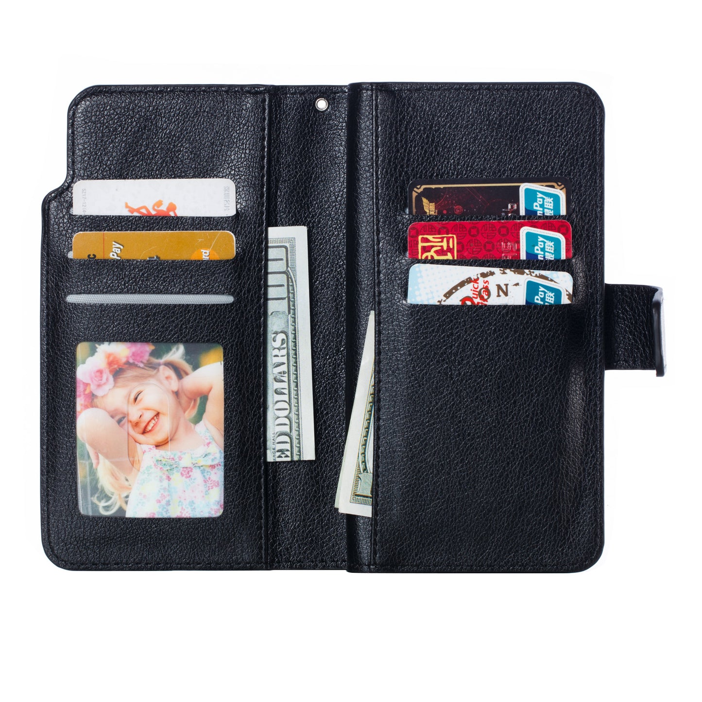 For Samsung Galaxy S10 Plus [9 Card Slots] Crazy Horse Wallet Leather Case