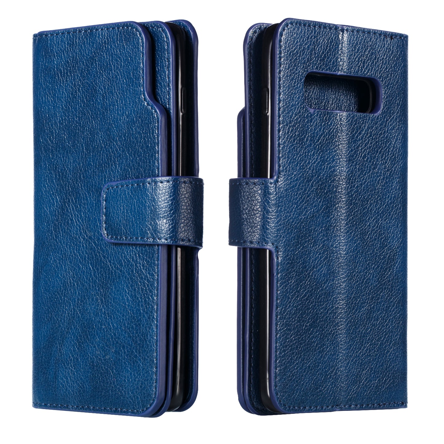 For Samsung Galaxy S10 Plus [9 Card Slots] Crazy Horse Wallet Leather Case