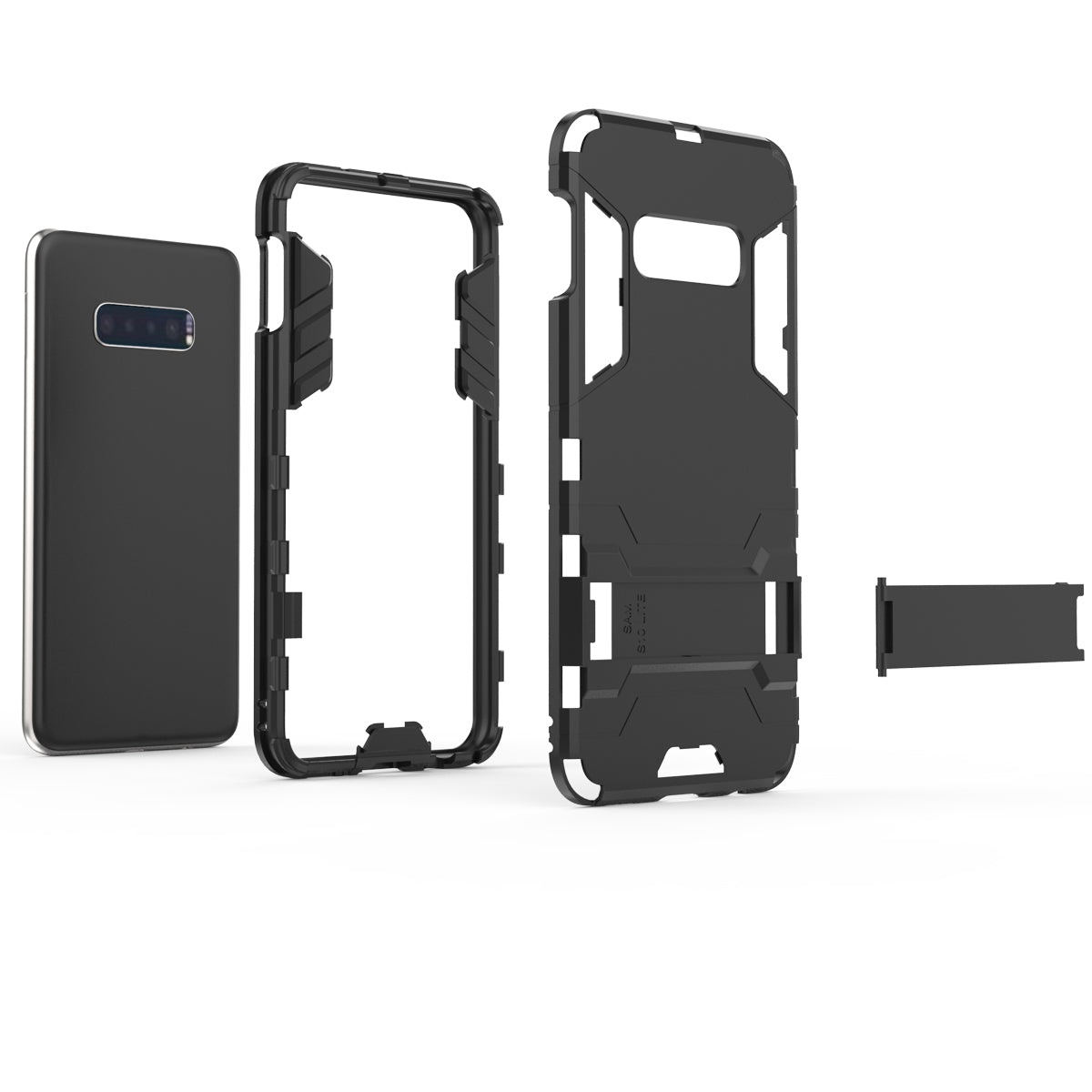 Cool Guard PC + TPU Combo Case with Kickstand for Samsung Galaxy S10e