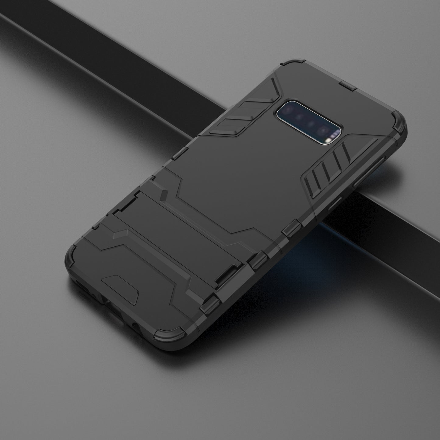 Cool Guard PC + TPU Combo Case with Kickstand for Samsung Galaxy S10e