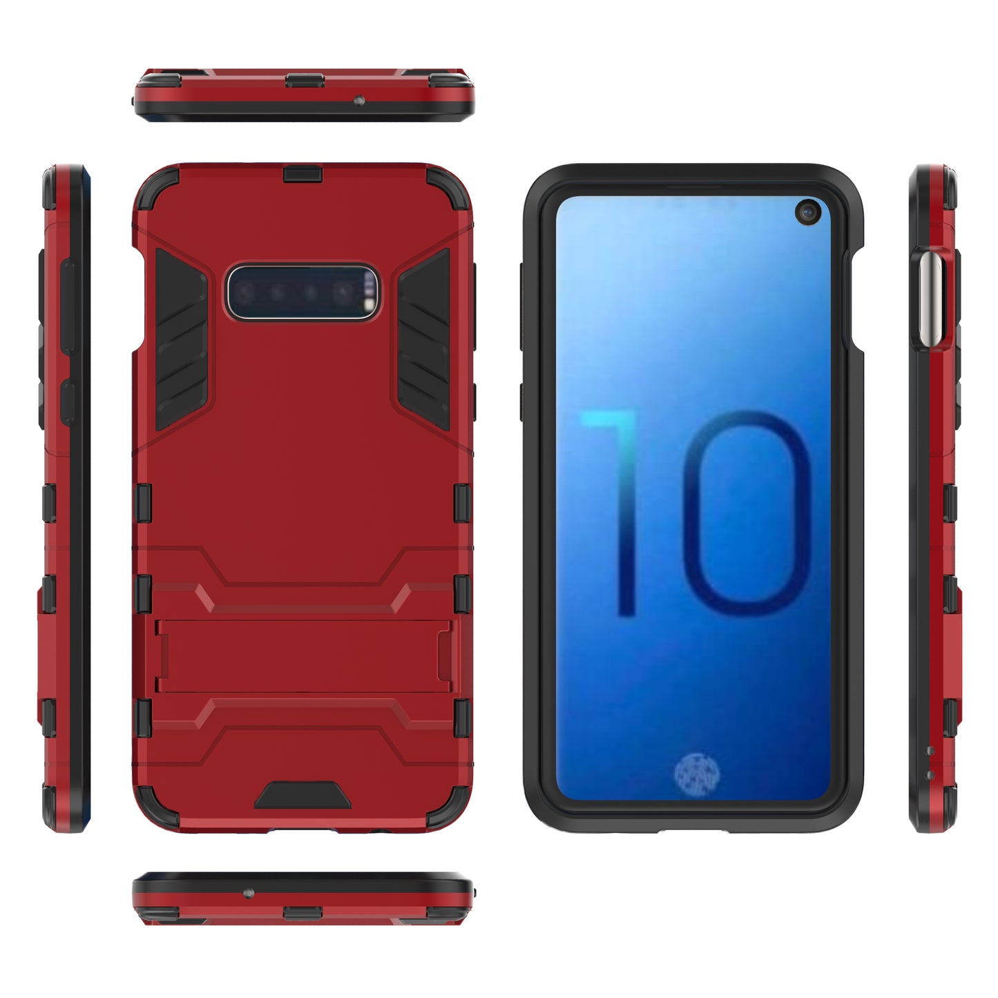 Cool Guard PC + TPU Combo Case with Kickstand for Samsung Galaxy S10e