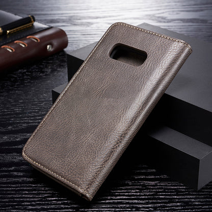 DG.MING For Samsung Galaxy S10e Protective Phone Case Split Leather Detachable Case Shockproof Shell Flip Cover with Wallet