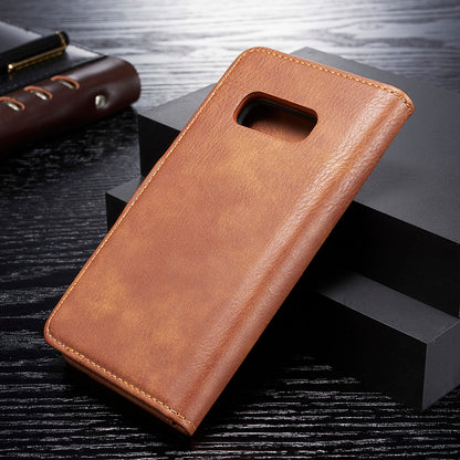 DG.MING For Samsung Galaxy S10e Protective Phone Case Split Leather Detachable Case Shockproof Shell Flip Cover with Wallet