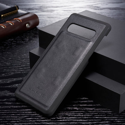 DG.MING For Samsung Galaxy S10 Detachable 2-in-1 Anti-scratch Split Leather Wallet Shell + TPU Back Case Mobile Phone Covering Shell