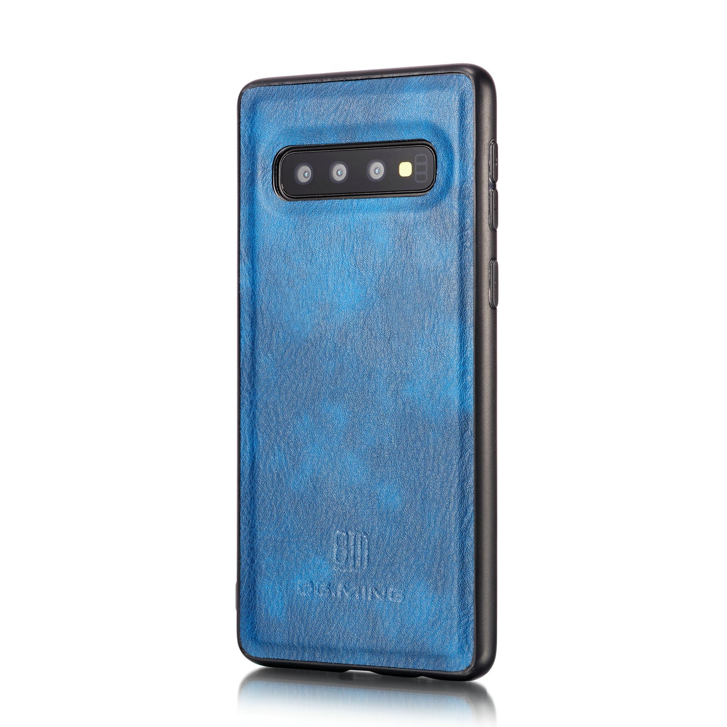 DG.MING For Samsung Galaxy S10 Detachable 2-in-1 Anti-scratch Split Leather Wallet Shell + TPU Back Case Mobile Phone Covering Shell