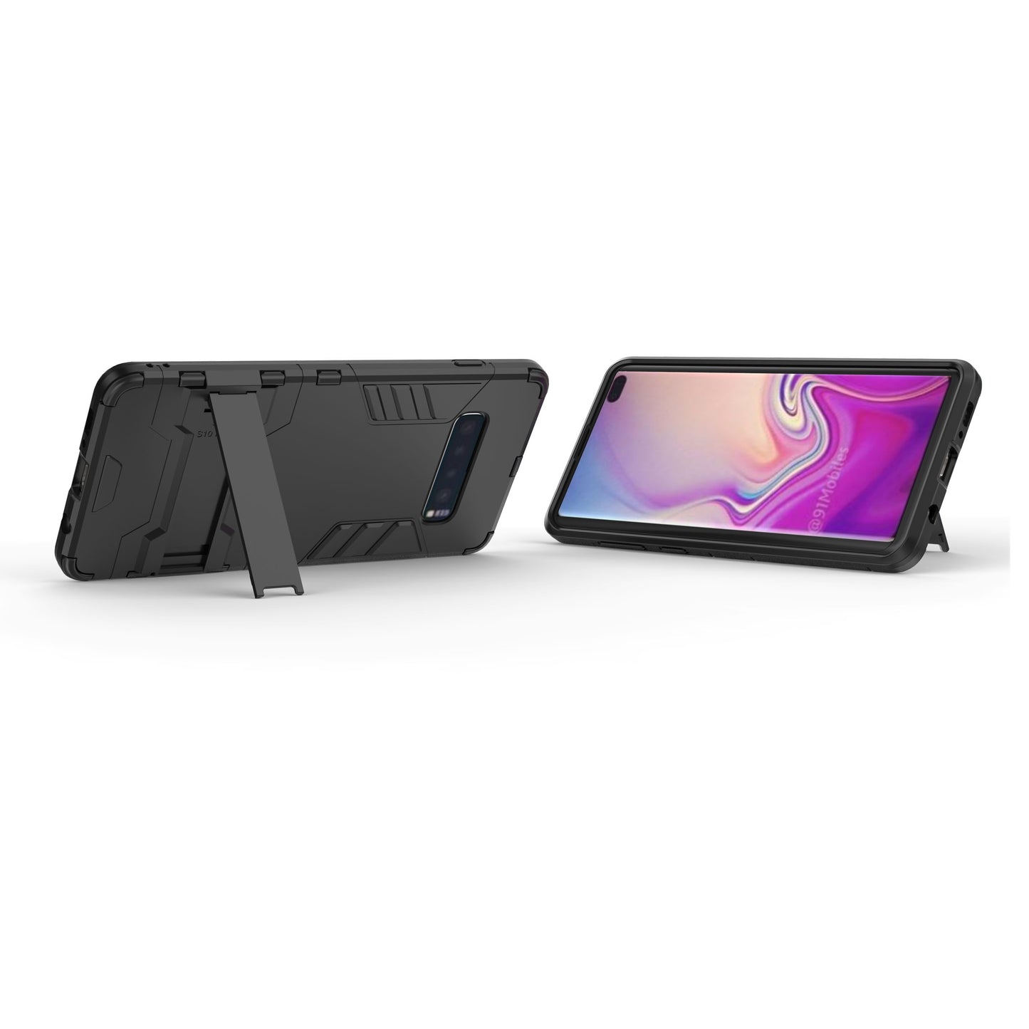 Cool Guard Kickstand PC TPU Hybrid Case for Samsung Galaxy S10 Plus