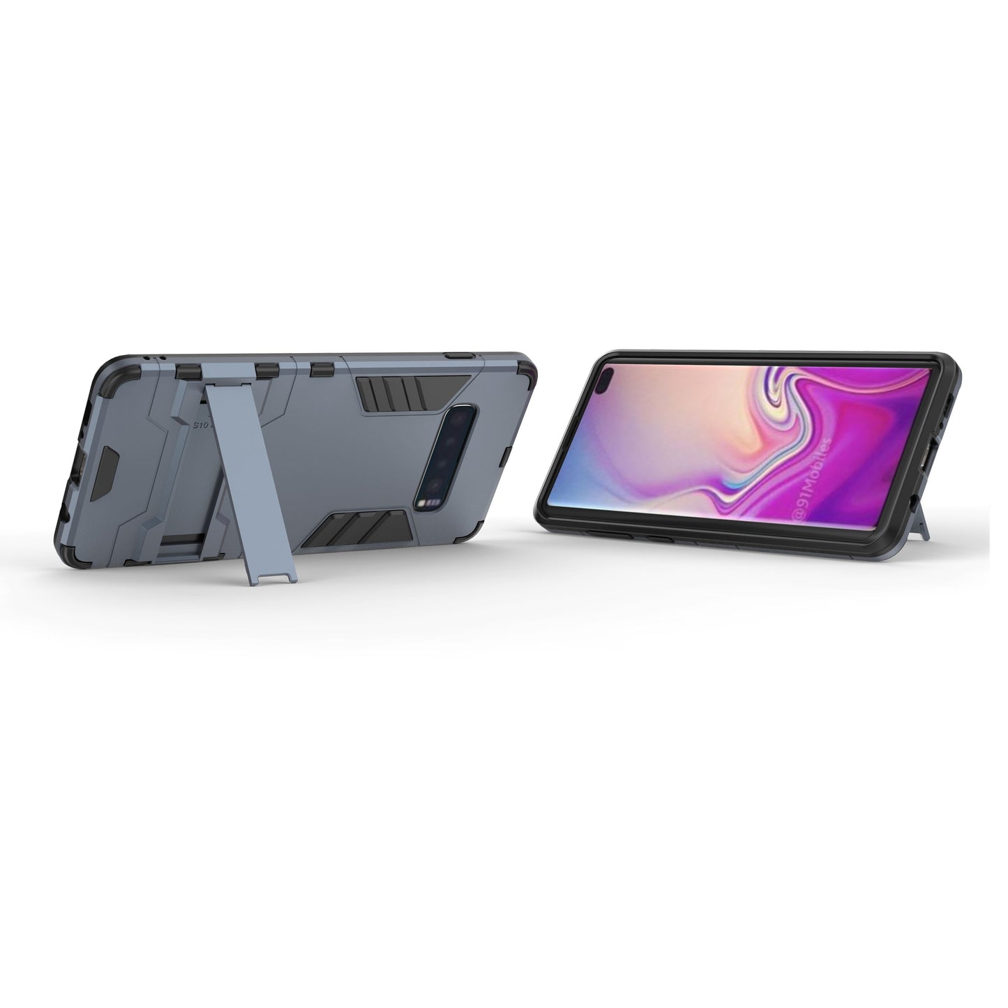 Cool Guard Kickstand PC TPU Hybrid Case for Samsung Galaxy S10 Plus