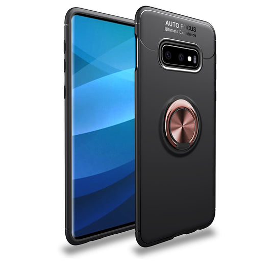 Finger Ring Kickstand TPU Case (Built-in Magnetic Metal Sheet) for Samsung Galaxy S10 Plus