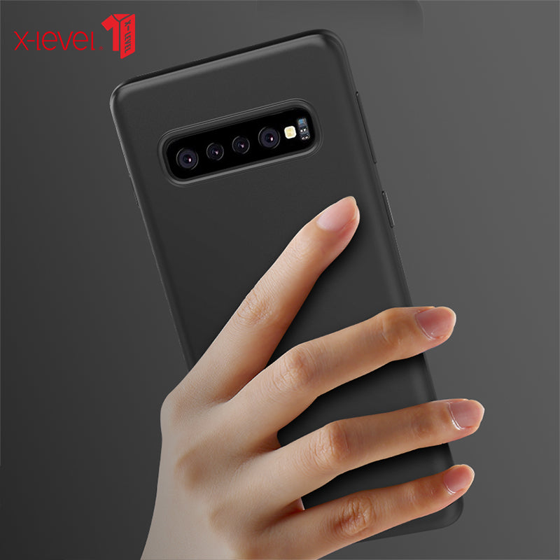 X-LEVEL Ultra-thin Frosted TPU Case for Samsung Galaxy S10