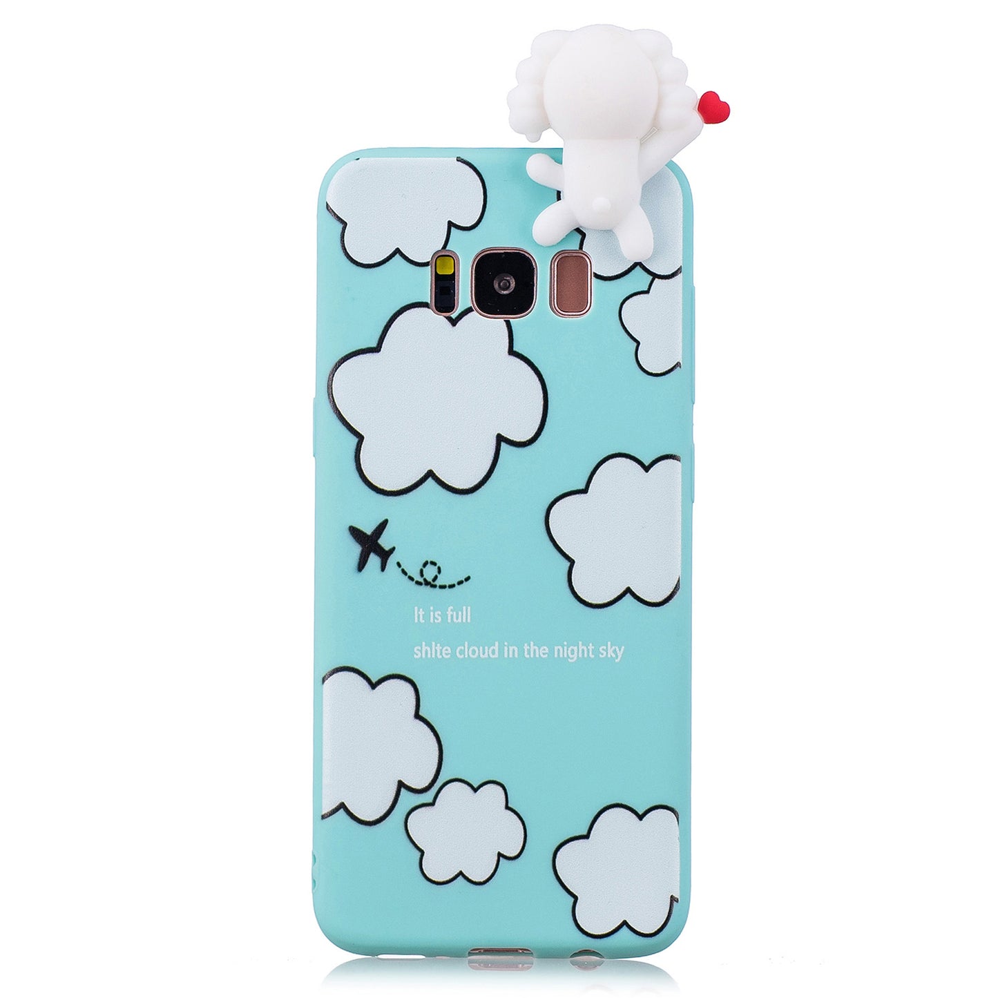 3D Cute Doll Pattern Printing TPU Case for Samsung Galaxy S8 SM-G950