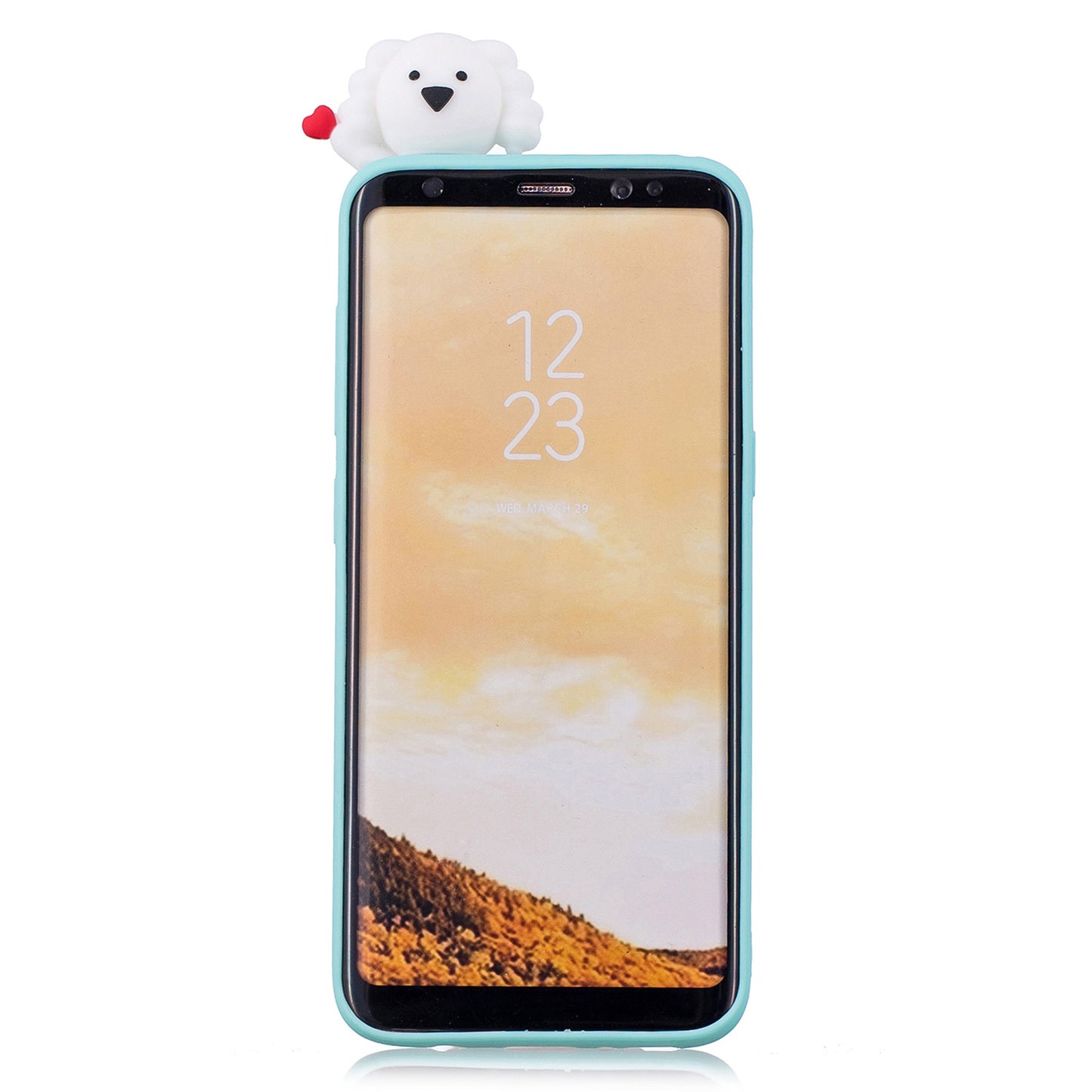 3D Cute Doll Pattern Printing TPU Case for Samsung Galaxy S8 SM-G950