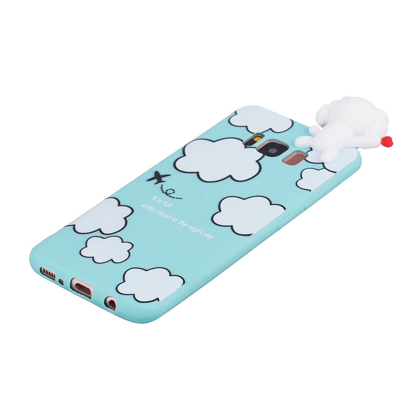 3D Cute Doll Pattern Printing TPU Case for Samsung Galaxy S8 SM-G950