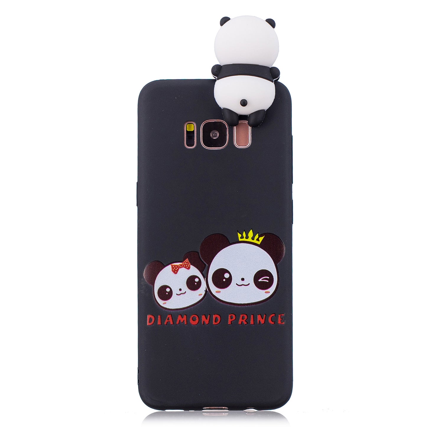 3D Cute Doll Pattern Printing TPU Case for Samsung Galaxy S8 SM-G950