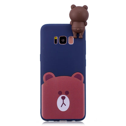 3D Cute Doll Pattern Printing TPU Case for Samsung Galaxy S8 SM-G950