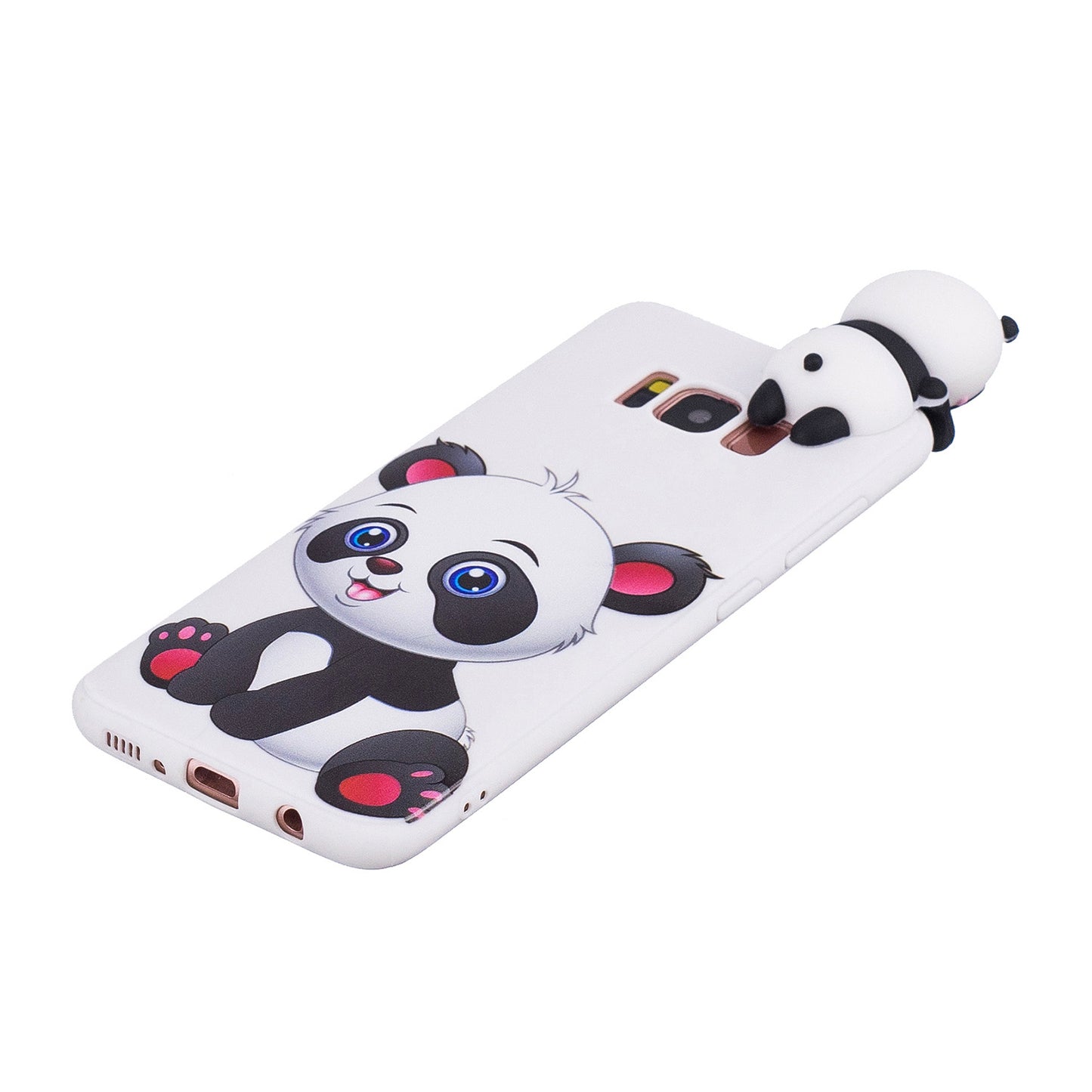 3D Cute Doll Pattern Printing TPU Case for Samsung Galaxy S8 SM-G950