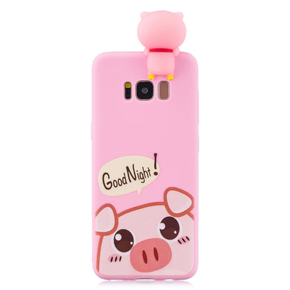 3D Cute Doll Pattern Printing TPU Case for Samsung Galaxy S8 SM-G950