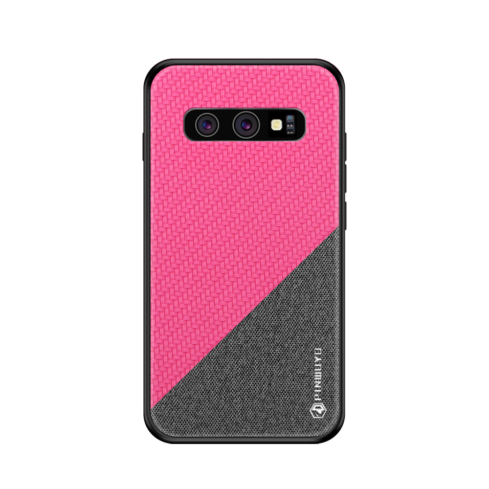 PINWUYO Honors Series Anti-drop PU Leather Coated TPU Protection Phone Case for Samsung Galaxy S10