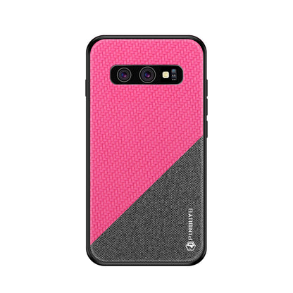 PINWUYO Honors Series Anti-drop PU Leather Coated TPU Protection Phone Case for Samsung Galaxy S10