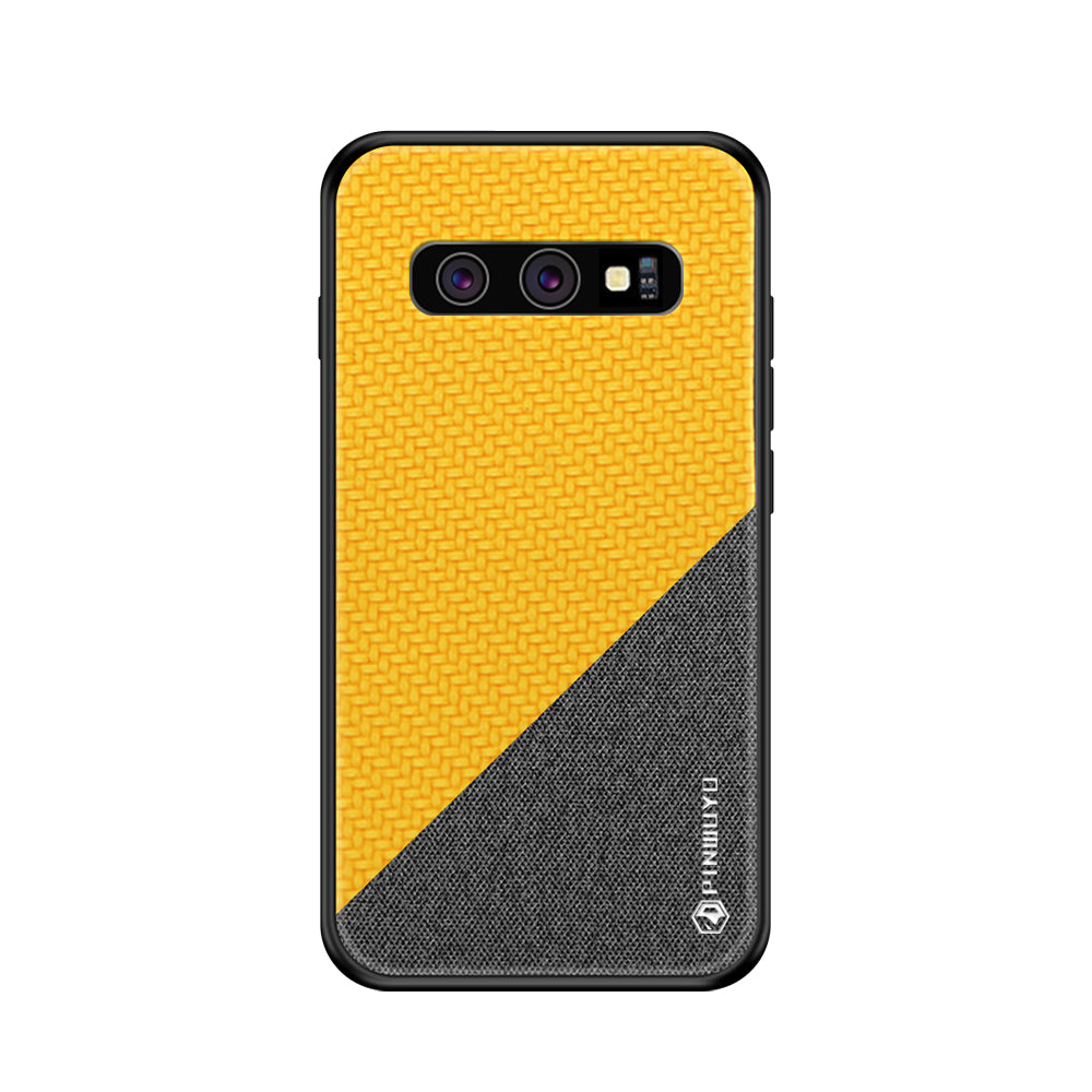 PINWUYO Honors Series Anti-drop PU Leather Coated TPU Protection Phone Case for Samsung Galaxy S10