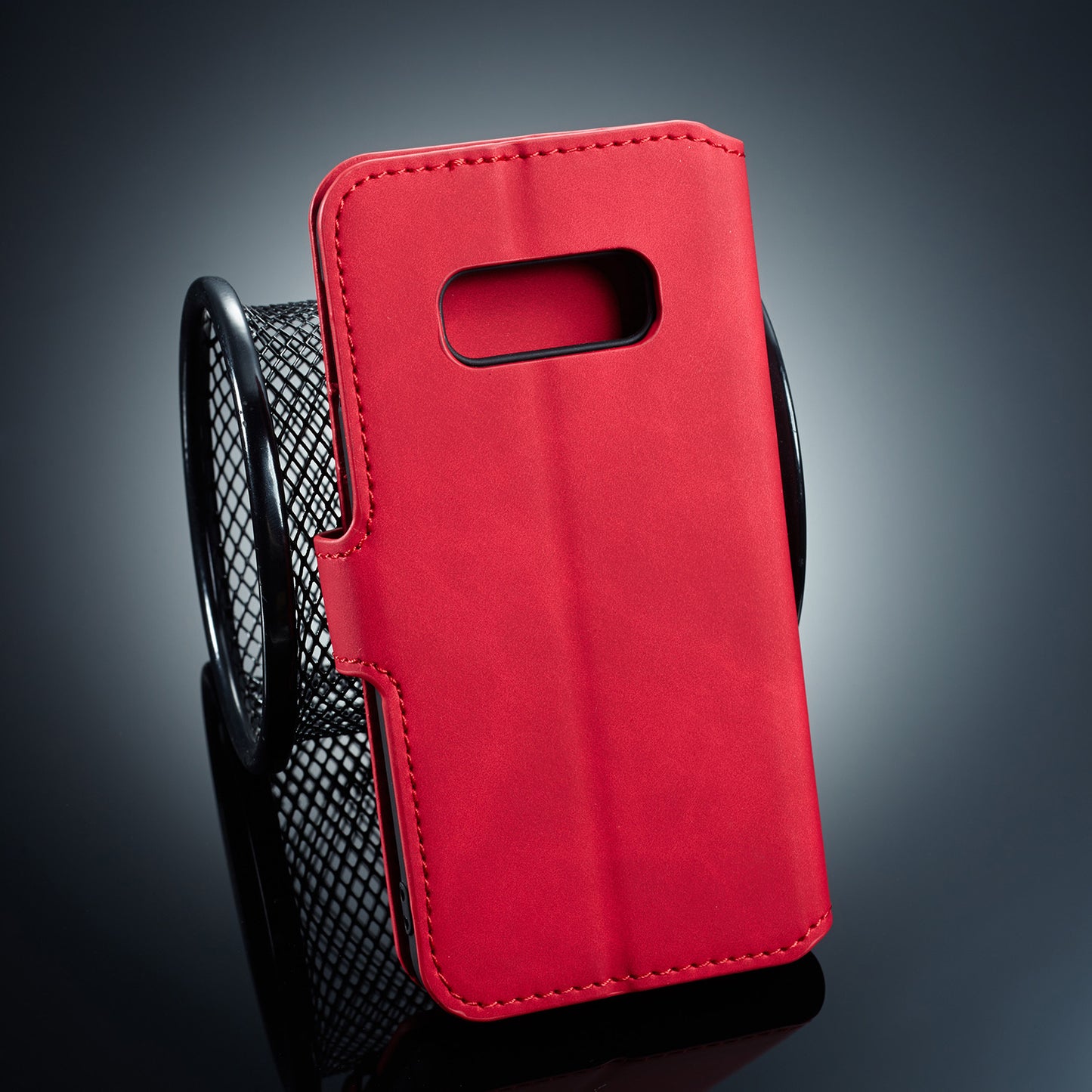 DG.MING Retro Style Wallet Leather Stand Case for Samsung Galaxy S10e