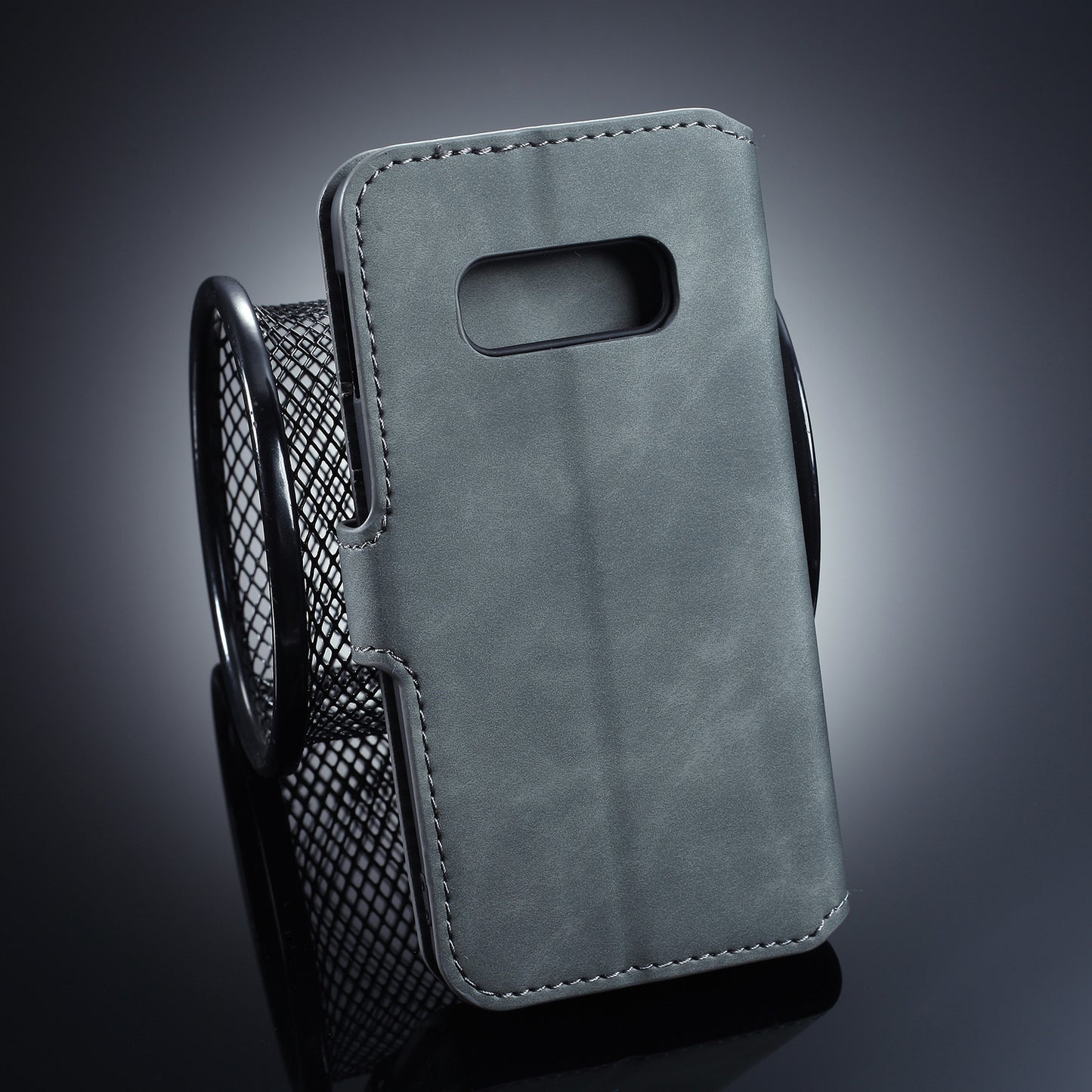 DG.MING Retro Style Wallet Leather Stand Case for Samsung Galaxy S10e