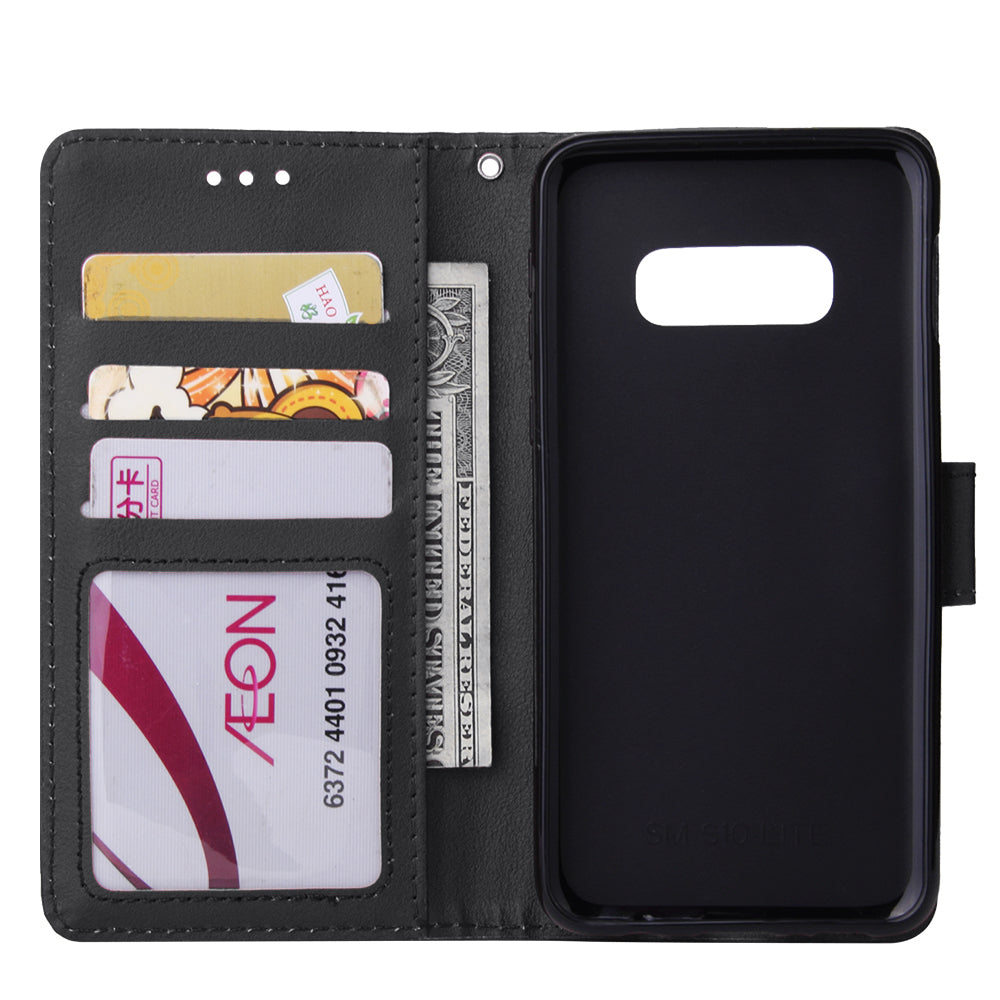 Wallet Leather Stand Case for Samsung Galaxy S10e