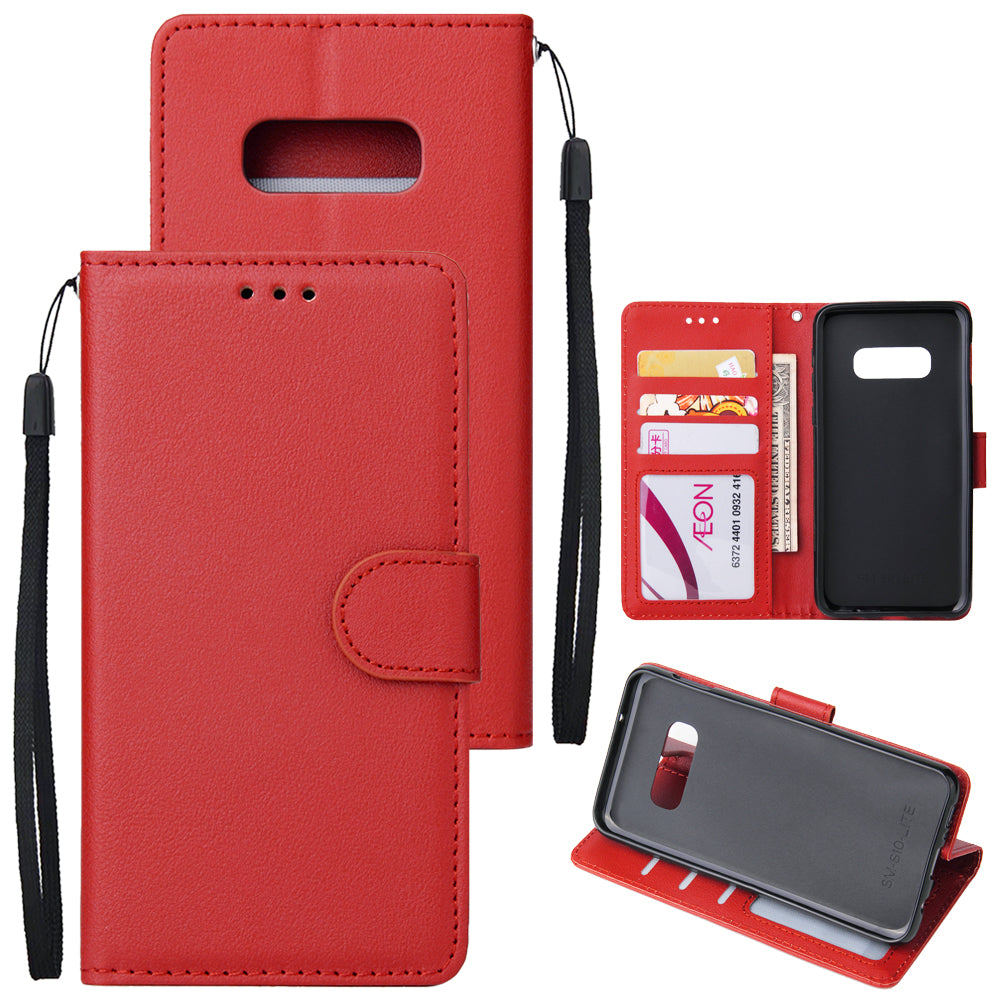 Wallet Leather Stand Case for Samsung Galaxy S10e