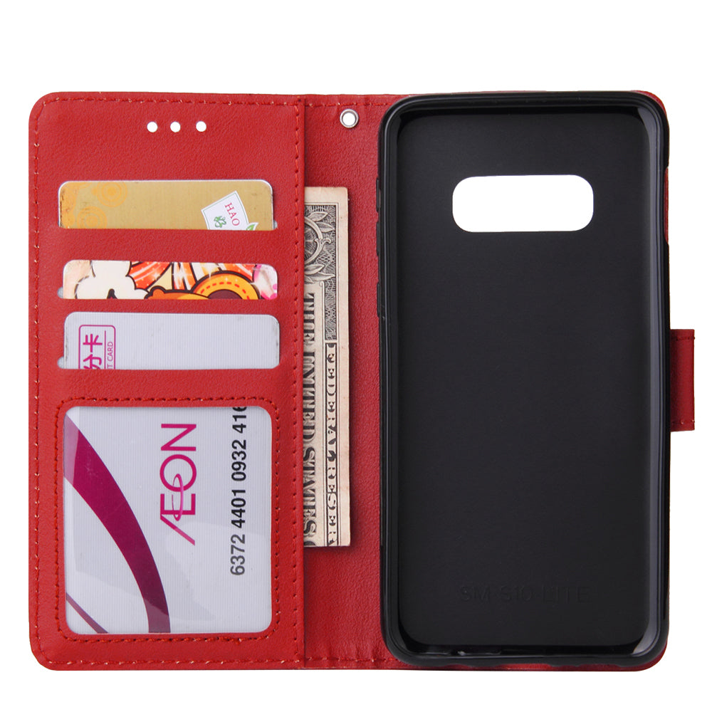 Wallet Leather Stand Case for Samsung Galaxy S10e