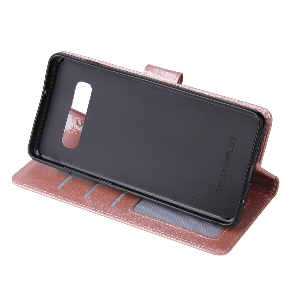 Wallet Leather Stand Case for Samsung Galaxy S10 Plus