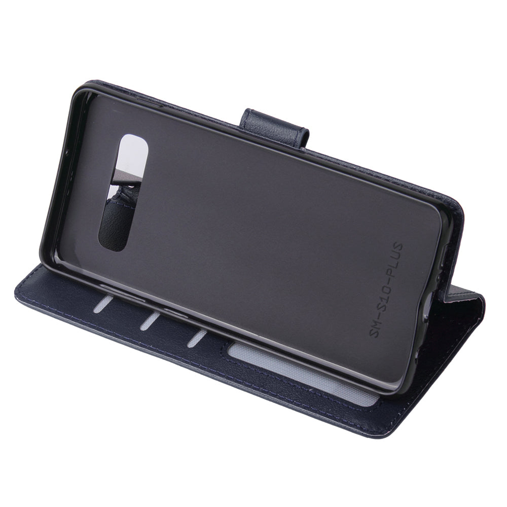 Wallet Leather Stand Case for Samsung Galaxy S10 Plus