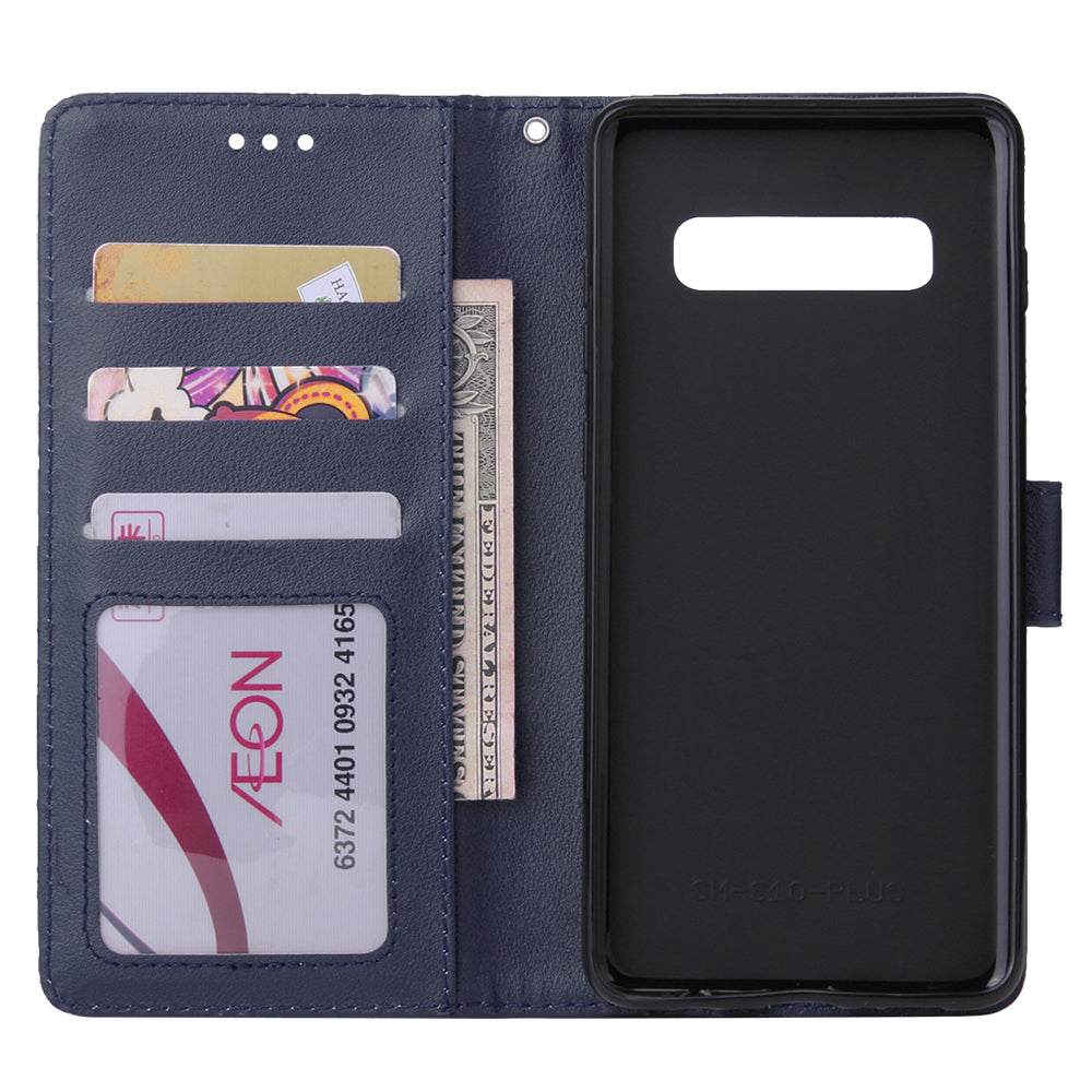 Wallet Leather Stand Case for Samsung Galaxy S10 Plus