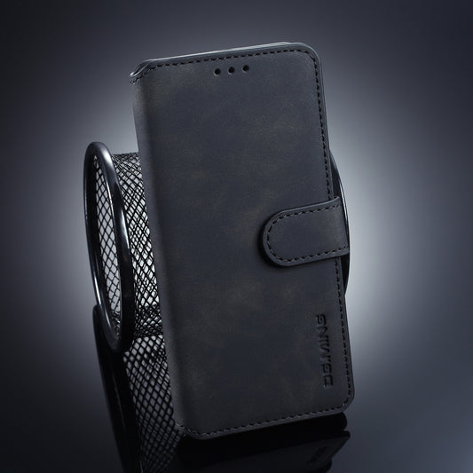 DG.MING Retro Style Leather Wallet Stand Case for Samsung Galaxy S10 Plus