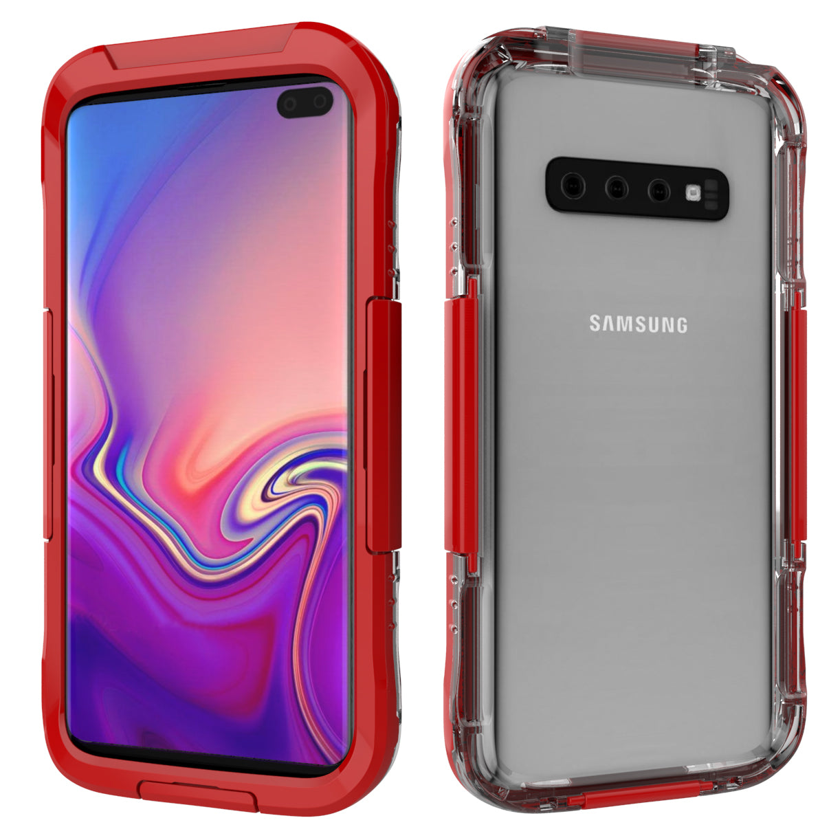10m Underwater Waterproof Phone Cover for Samsung Galaxy S10 Plus Dirt/Dust/Snow Proof Case