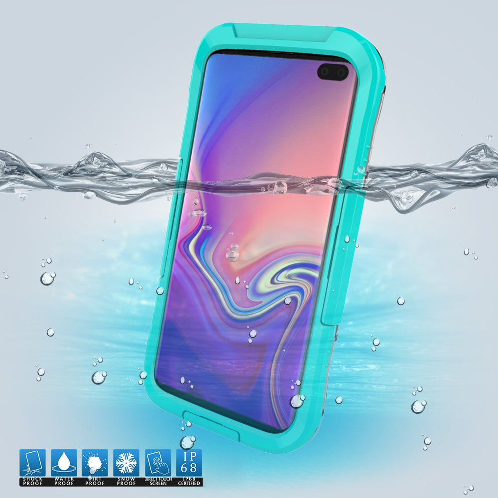 10m Underwater Waterproof Phone Cover for Samsung Galaxy S10 Plus Dirt/Dust/Snow Proof Case