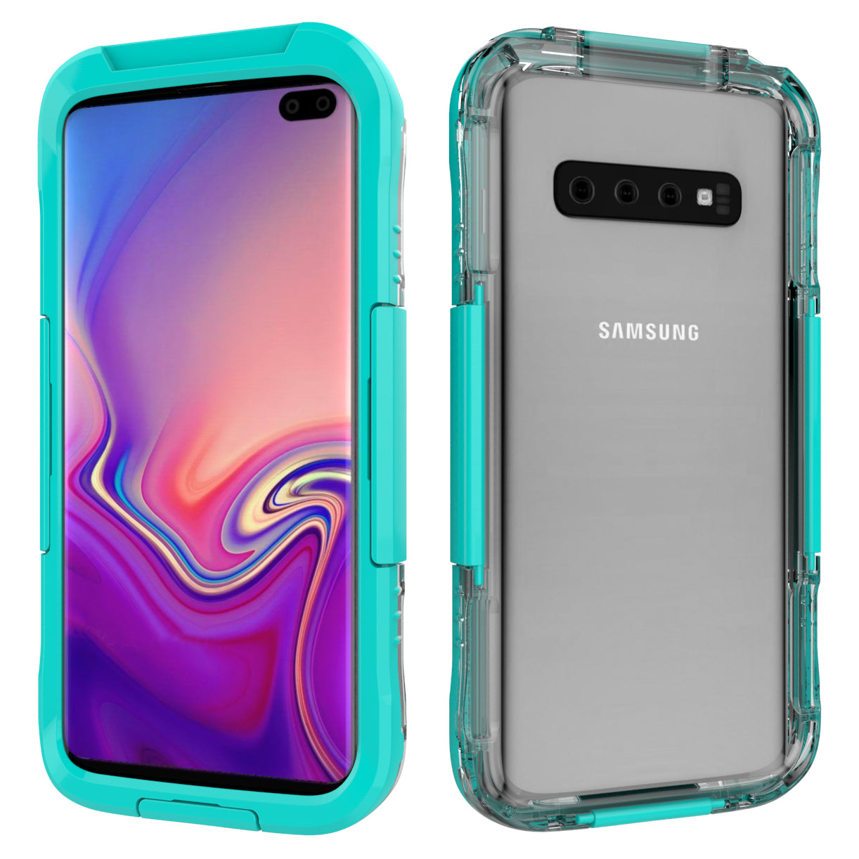 10m Underwater Waterproof Phone Cover for Samsung Galaxy S10 Plus Dirt/Dust/Snow Proof Case