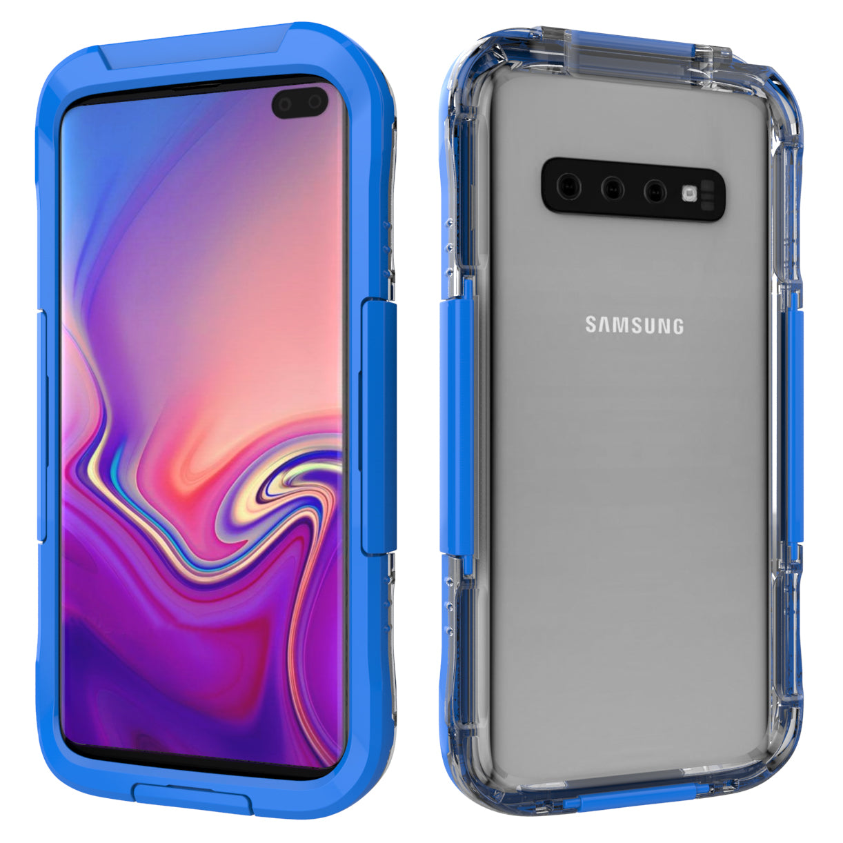 10m Underwater Waterproof Phone Cover for Samsung Galaxy S10 Plus Dirt/Dust/Snow Proof Case
