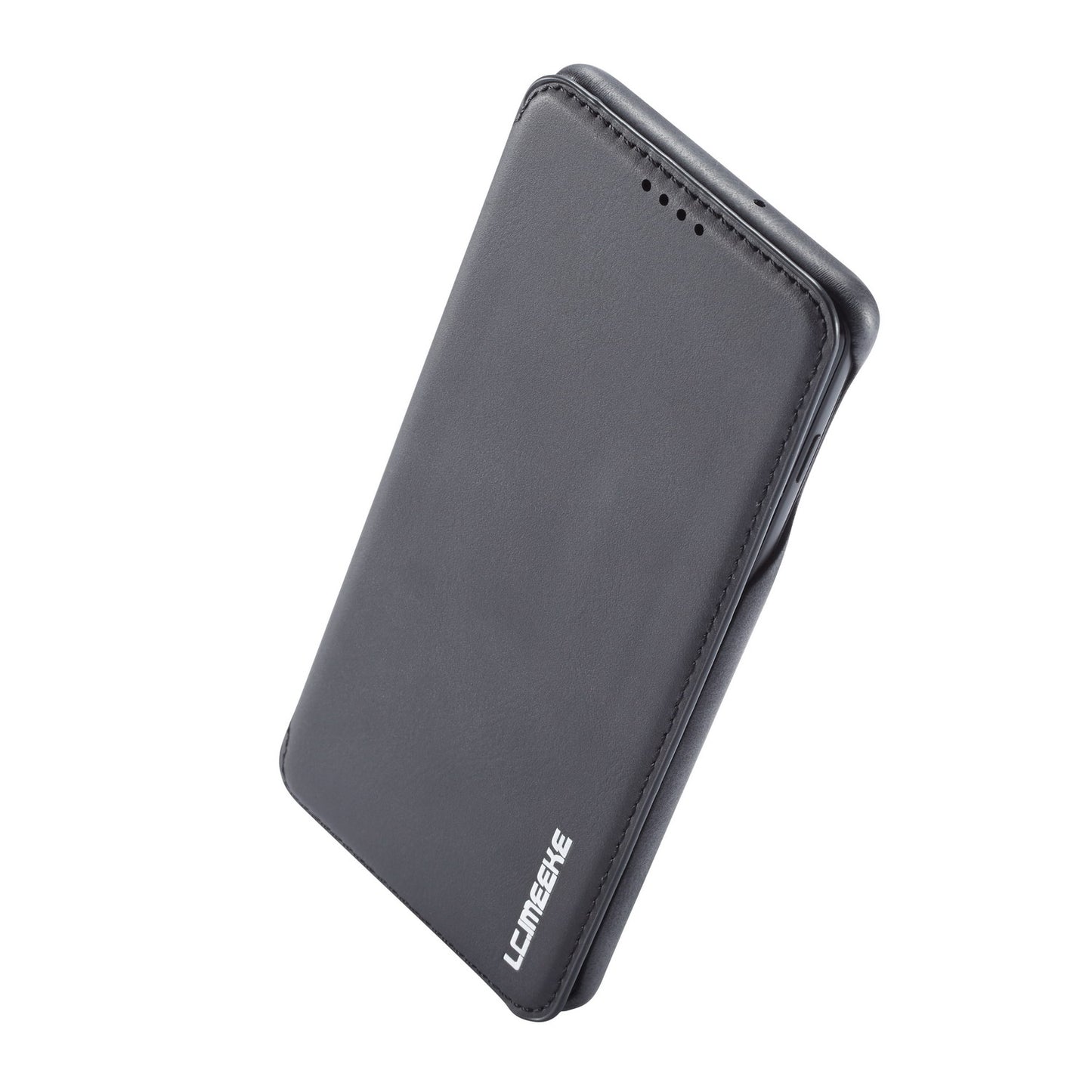 LC.IMEEKE Retro Style Leather Card Holder Case for Samsung Galaxy S10 Plus