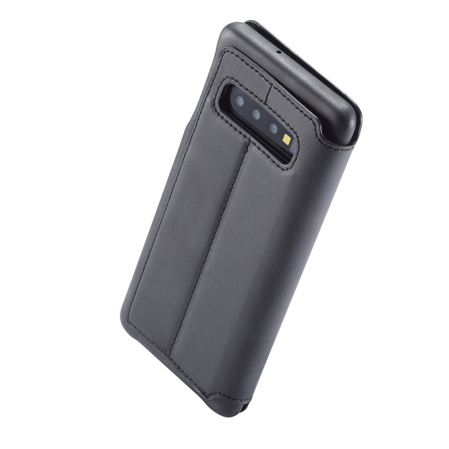 LC.IMEEKE Retro Style Leather Card Holder Case for Samsung Galaxy S10 Plus