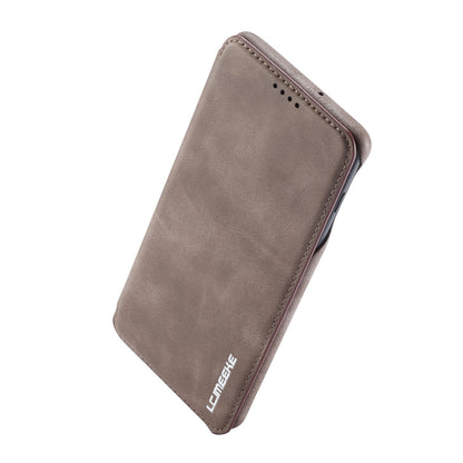 LC.IMEEKE Retro Style Leather Card Holder Case for Samsung Galaxy S10 Plus