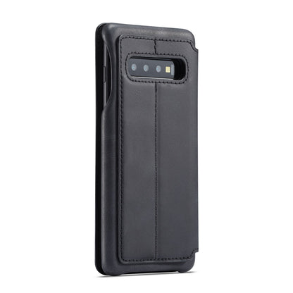 LC.IMEEKE Retro Style Leather Card Holder Case for Samsung Galaxy S10
