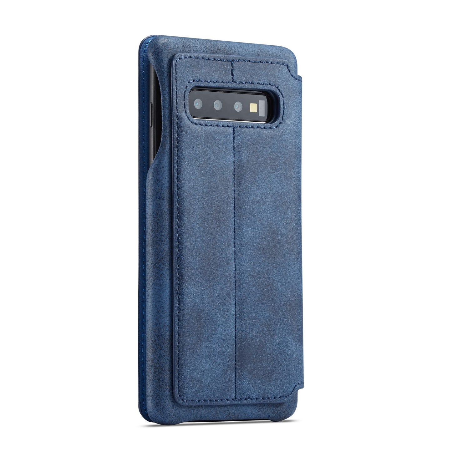 LC.IMEEKE Retro Style Leather Card Holder Case for Samsung Galaxy S10
