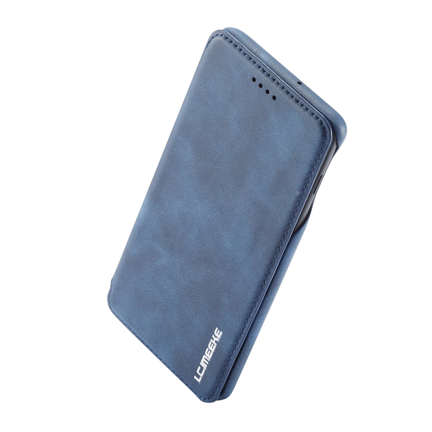 LC.IMEEKE Retro Style Leather Card Holder Case for Samsung Galaxy S10