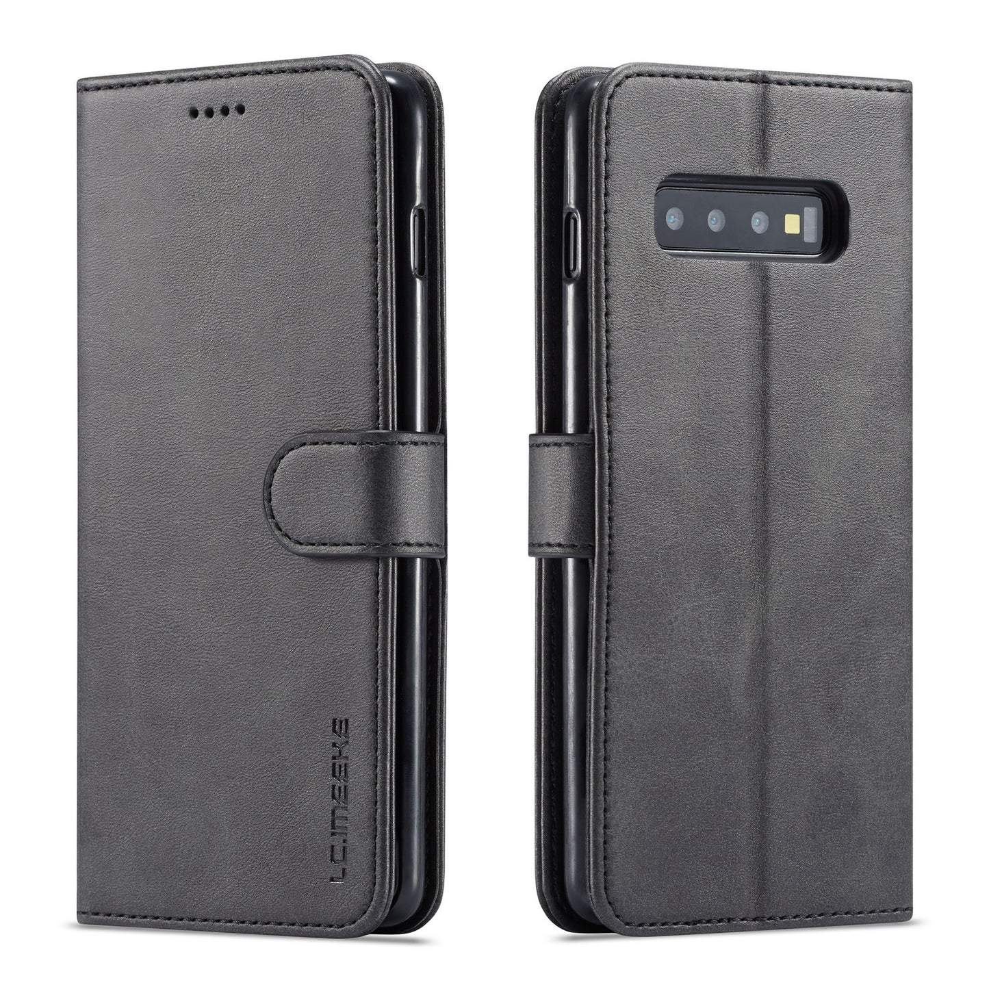 LC.IMEEKE Wallet Leather Stand Case for Samsung Galaxy S10 Plus