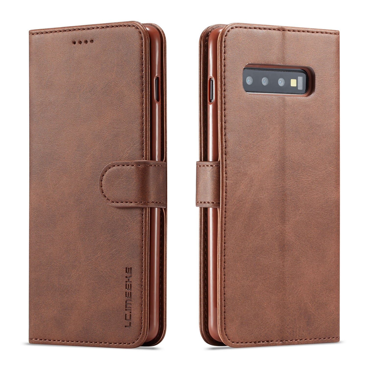 LC.IMEEKE Wallet Leather Stand Case for Samsung Galaxy S10 Plus