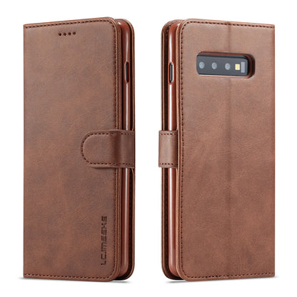 LC.IMEEKE Wallet Leather Stand Case for Samsung Galaxy S10 Plus