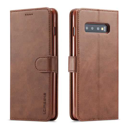 LC.IMEEKE Wallet Leather Stand Case for Samsung Galaxy S10 Plus