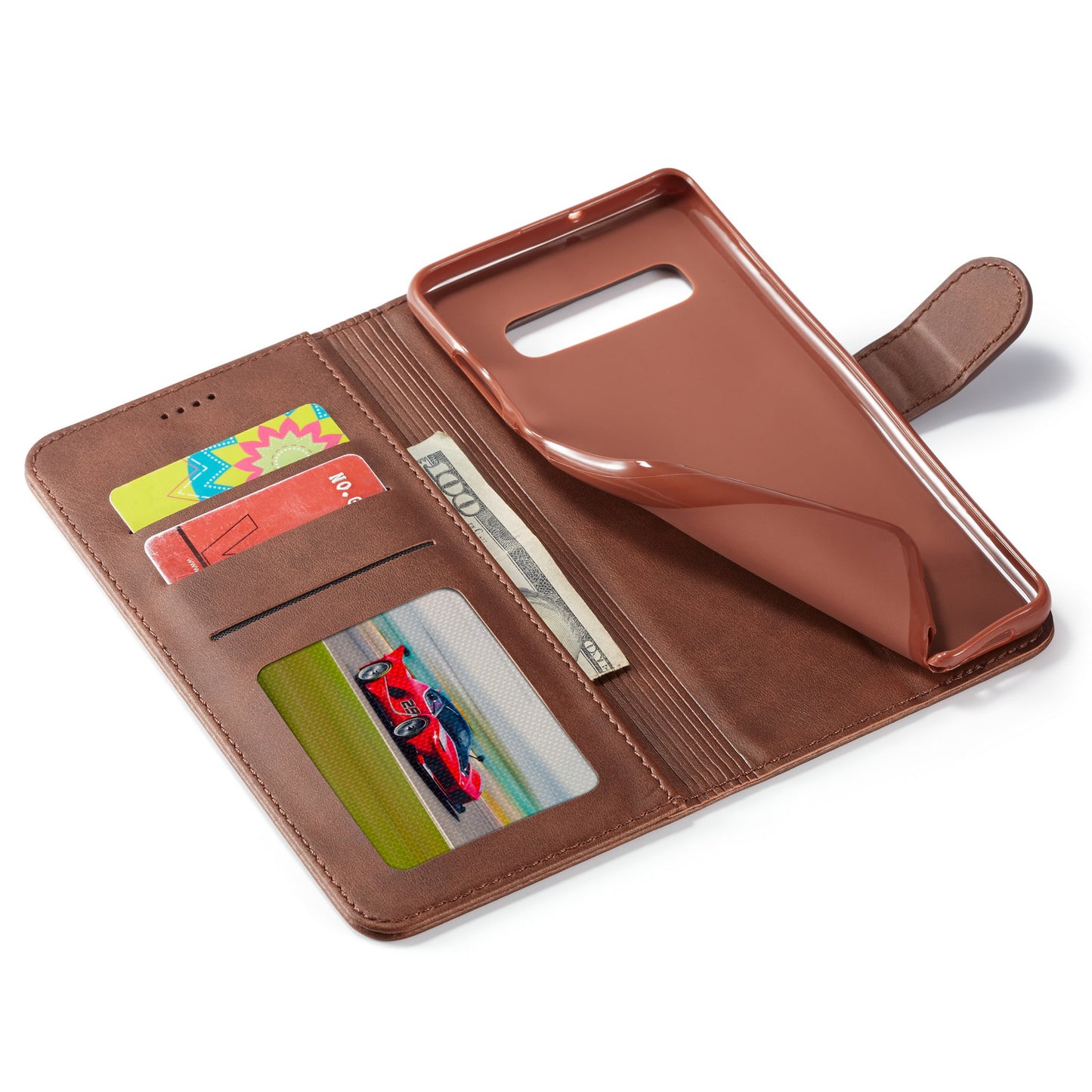 LC.IMEEKE Wallet Leather Stand Case for Samsung Galaxy S10 Plus