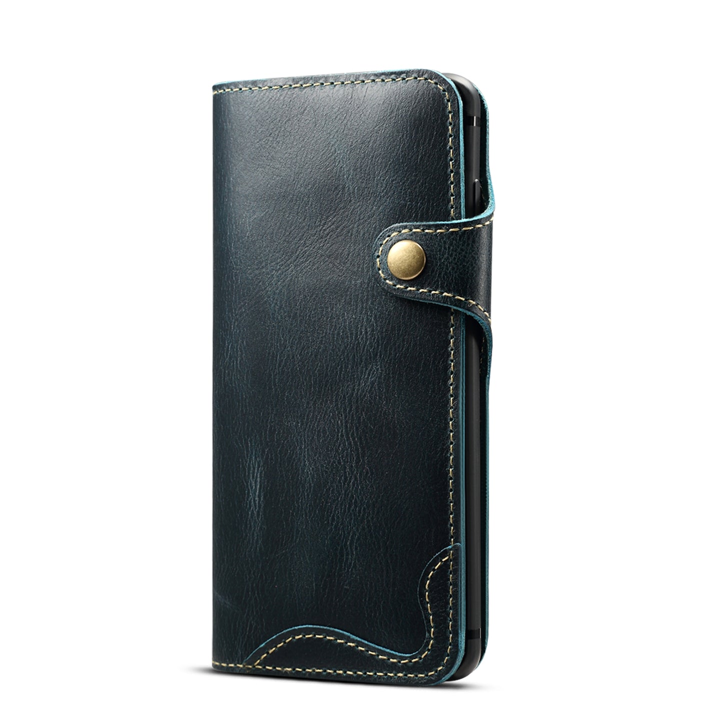 Genuine Wallet Leather Phone Cover with Lanyard for Samsung Galaxy S10 Plus