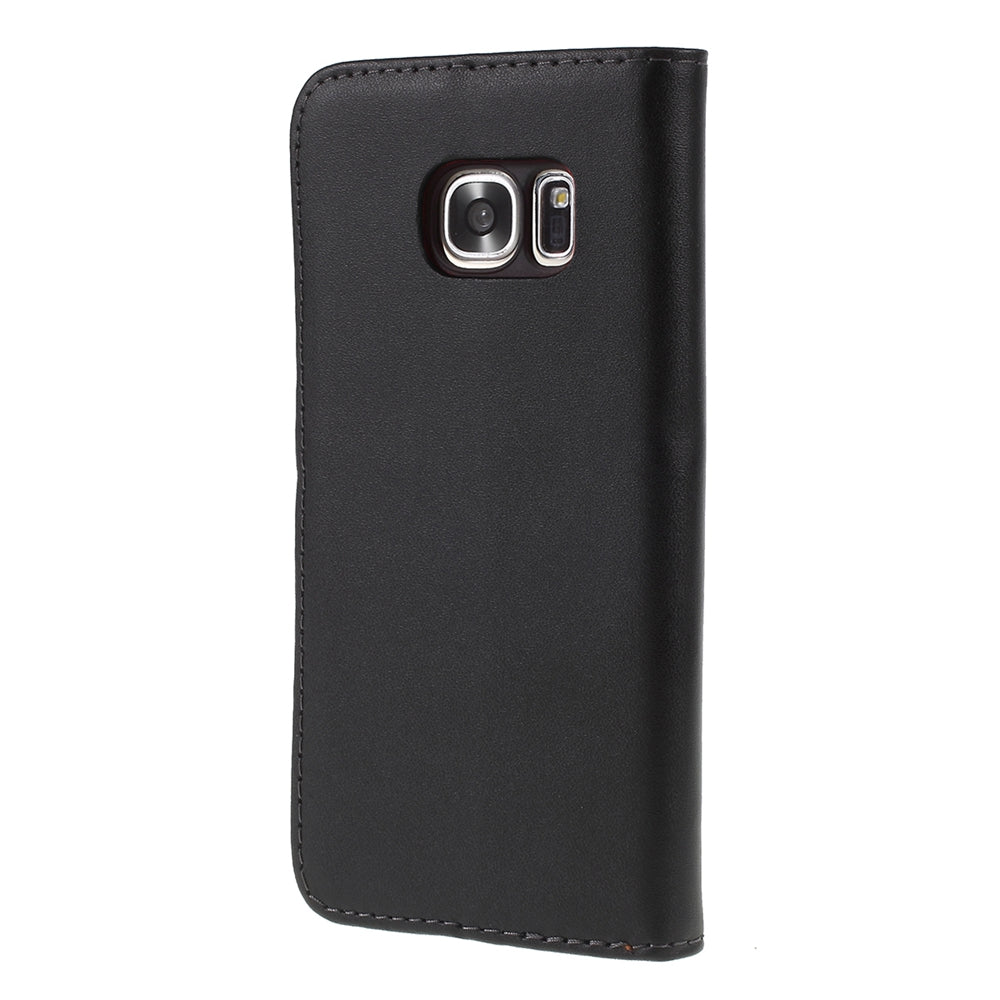 For Samsung Galaxy S7 G930 Folio Flip Split Leather Large Capacity Wallet Case Accessory